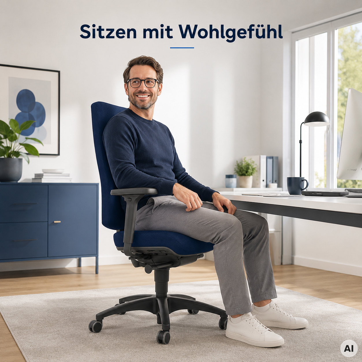 Cube Balance M - Hochwertiger Profi Bürostuhl